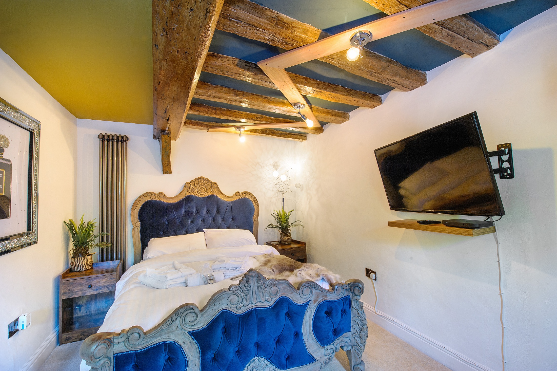 Bedroom at The Manor House, Saffron Walden
