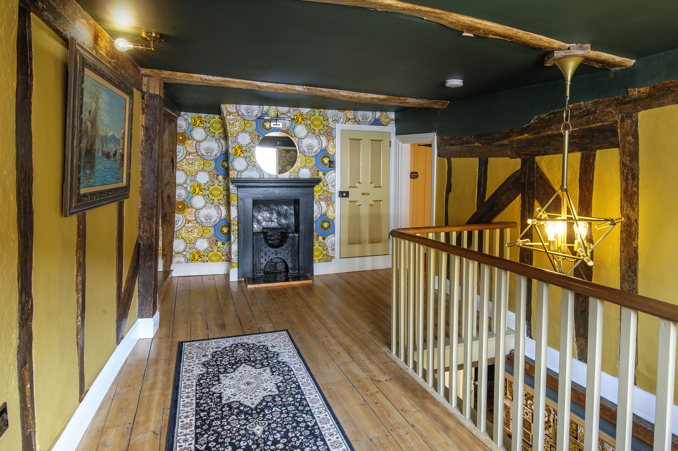 Landing at The Rock & Roll Suite, Saffron Walden