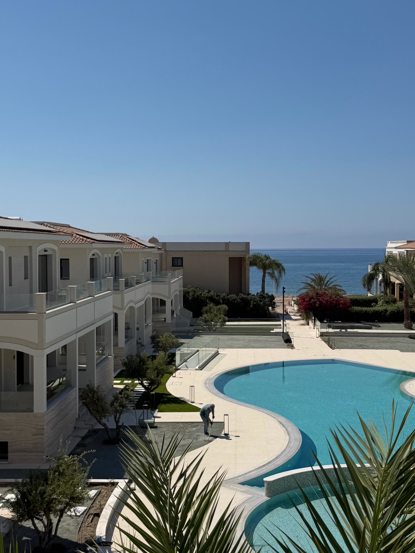 Big enough for two families. Close enough to hear the sea.